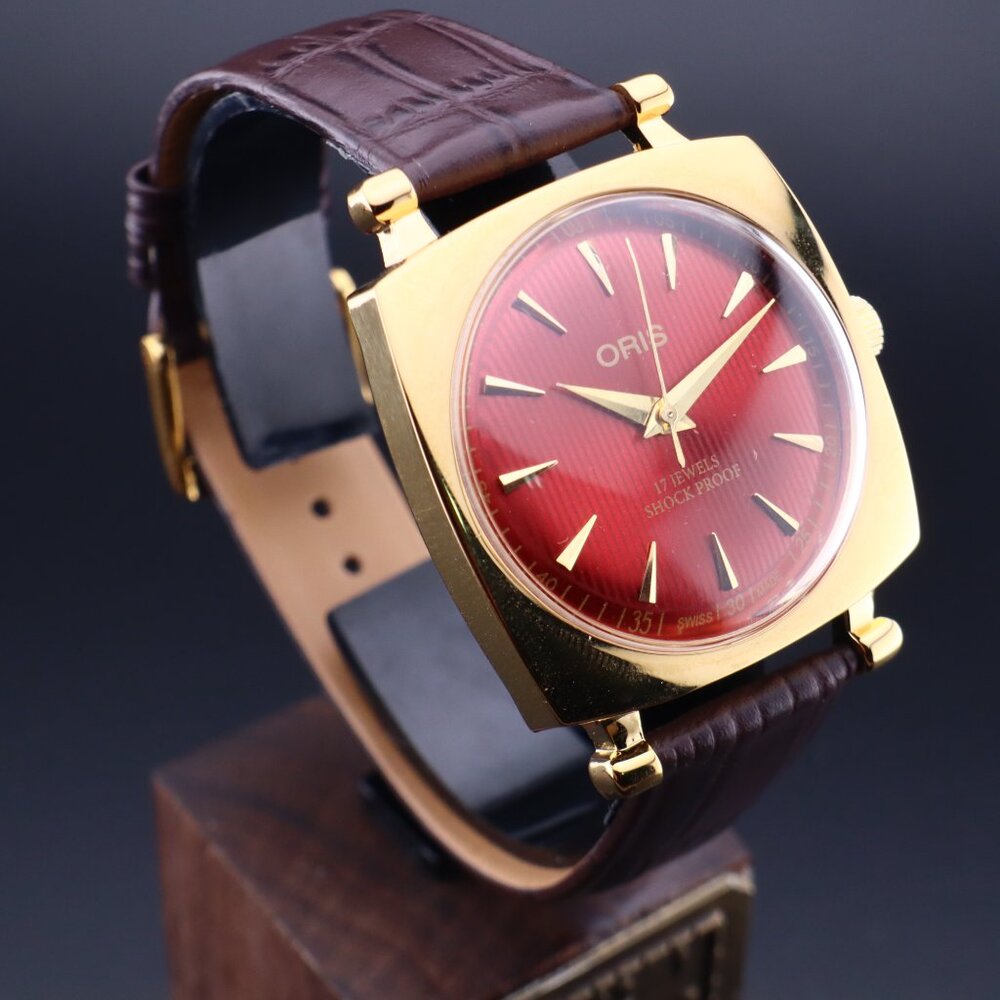 Oris Vintage Swiss 17 Jewels Hand-Wound Mechanical Men's Watch - FREE SHIPPING